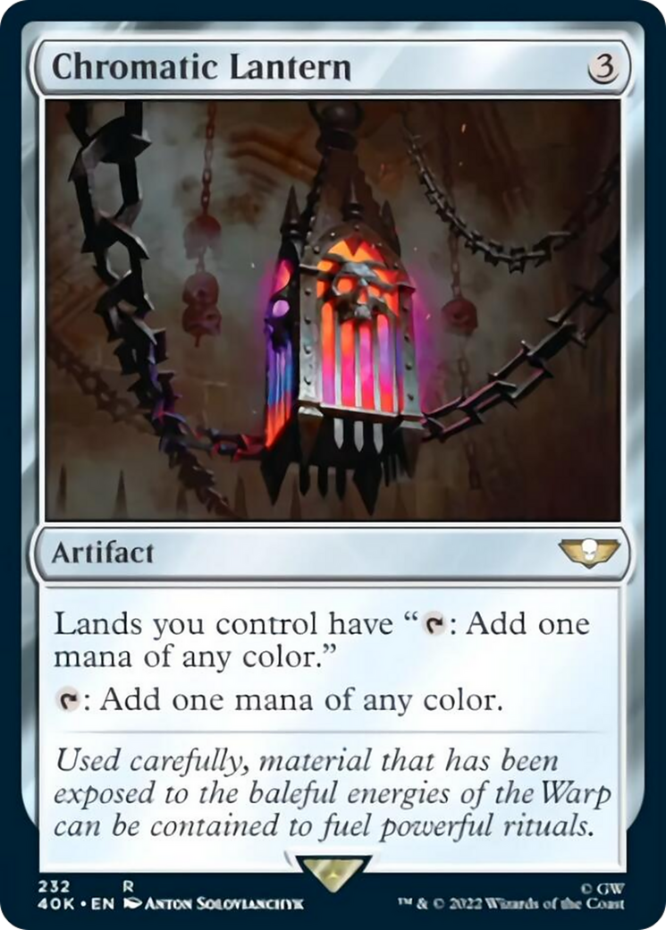 Chromatic Lantern (Surge Foil) [Universes Beyond: Warhammer 40,000] | Gear Gaming Bentonville