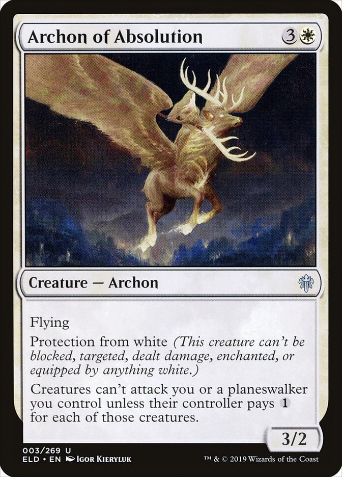 Archon of Absolution [Throne of Eldraine] | Gear Gaming Bentonville