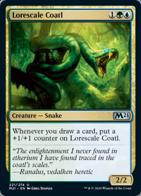 Lorescale Coatl [Core Set 2021] | Gear Gaming Bentonville