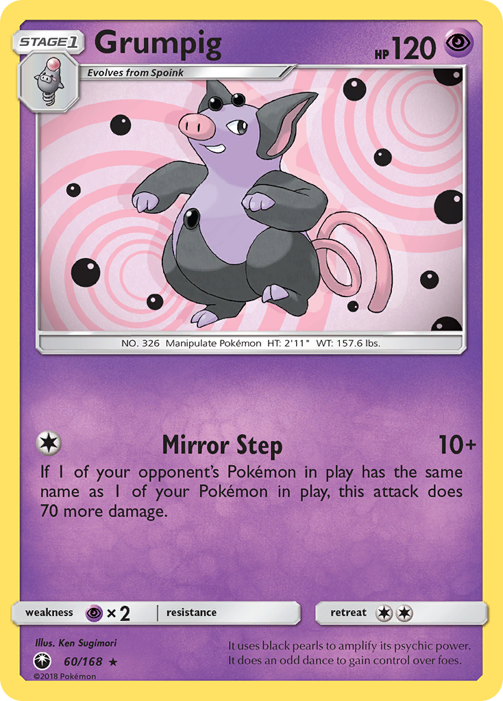 Grumpig (60/168) [Sun & Moon: Celestial Storm] | Gear Gaming Bentonville