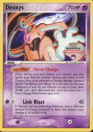 Deoxys (16/107) (Championship Promo) [EX: Deoxys] | Gear Gaming Bentonville