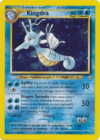 Kingdra (8/111) [Neo Genesis Unlimited] | Gear Gaming Bentonville