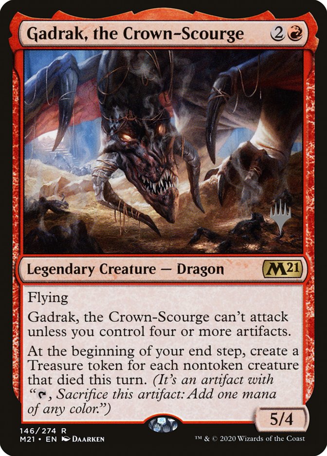 Gadrak, the Crown-Scourge (Promo Pack) [Core Set 2021 Promos] | Gear Gaming Bentonville