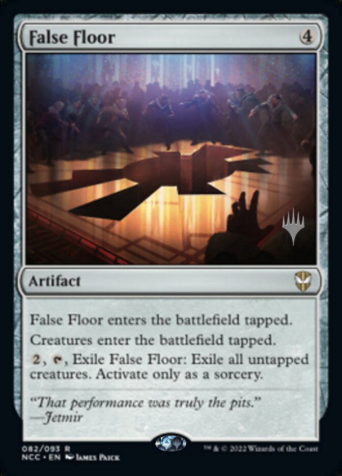 False Floor (Promo Pack) [Streets of New Capenna Commander Promos] | Gear Gaming Bentonville