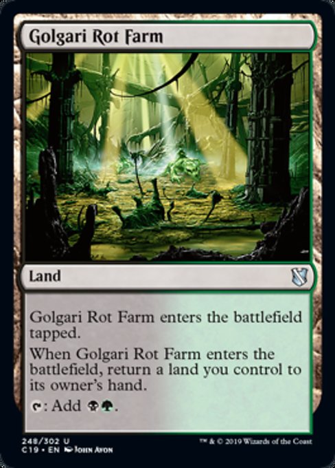 Golgari Rot Farm [Commander 2019] | Gear Gaming Bentonville