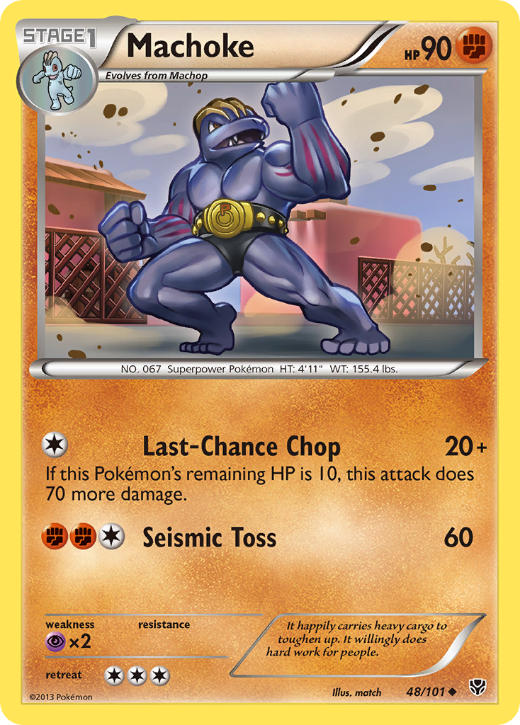 Machoke (48/101) [Black & White: Plasma Blast] | Gear Gaming Bentonville