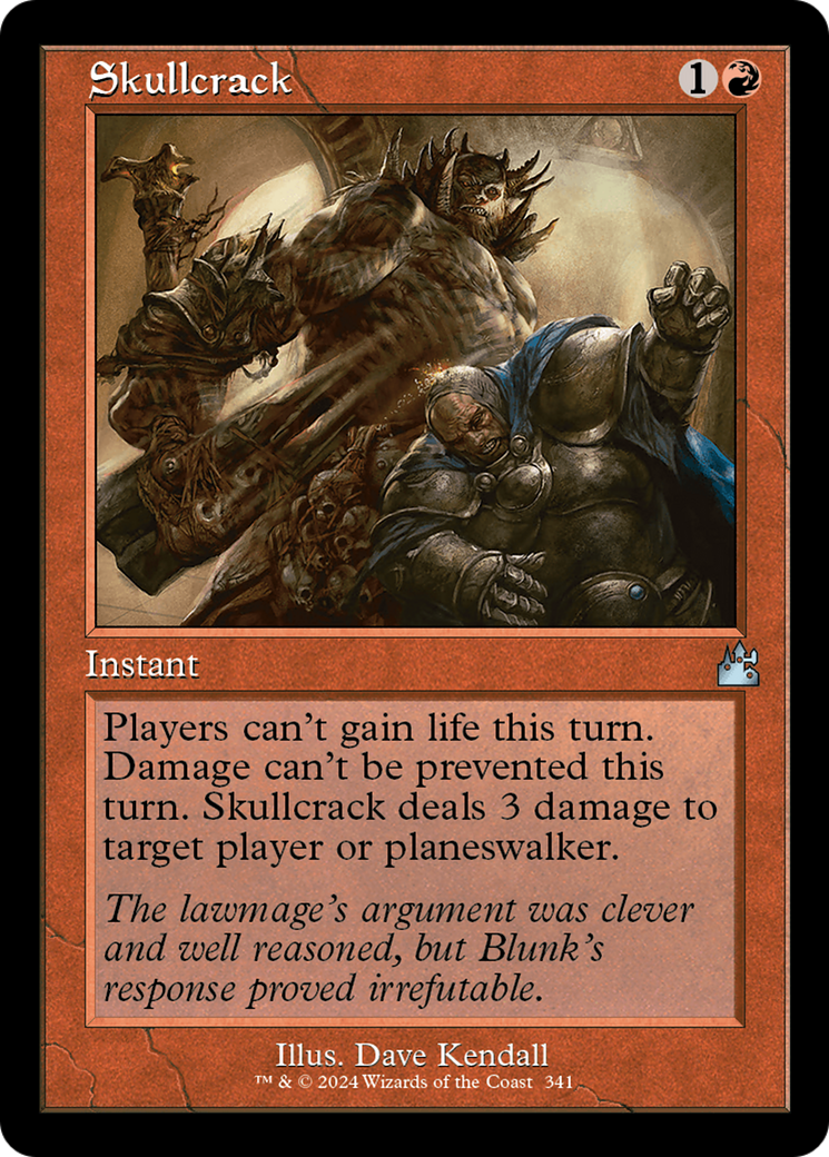 Skullcrack (Retro Frame) [Ravnica Remastered] | Gear Gaming Bentonville