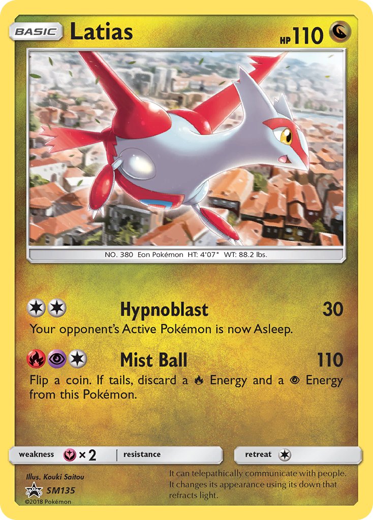 Latias (SM135) [Sun & Moon: Black Star Promos] | Gear Gaming Bentonville