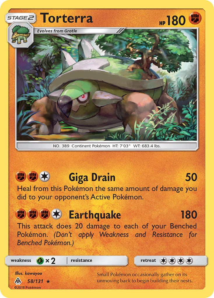 Torterra (58/131) [Sun & Moon: Forbidden Light] | Gear Gaming Bentonville