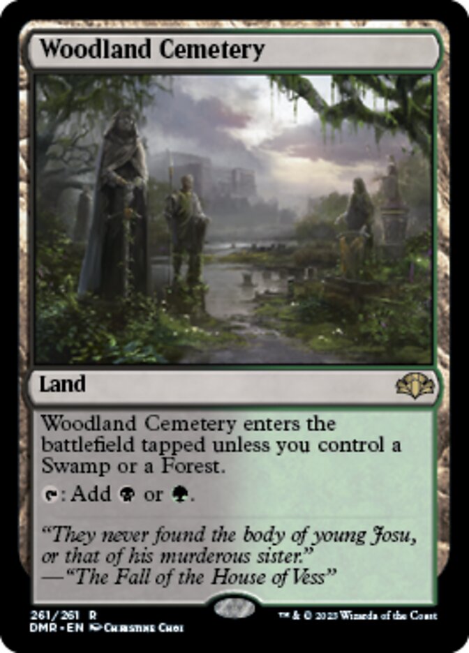 Woodland Cemetery [Dominaria Remastered] | Gear Gaming Bentonville