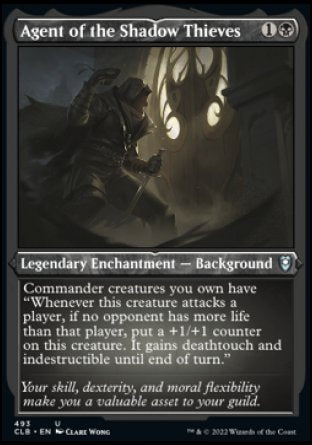 Agent of the Shadow Thieves (Foil Etched) [Commander Legends: Battle for Baldur's Gate] | Gear Gaming Bentonville