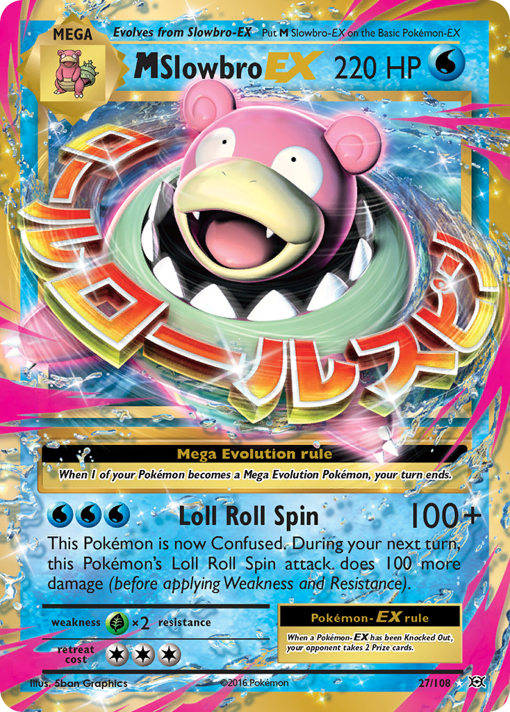 M Slowbro EX (27/108) [XY: Evolutions] | Gear Gaming Bentonville