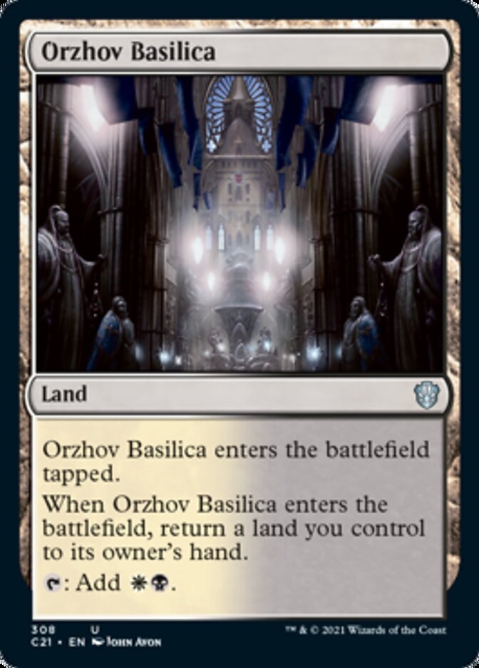 Orzhov Basilica [Commander 2021] | Gear Gaming Bentonville