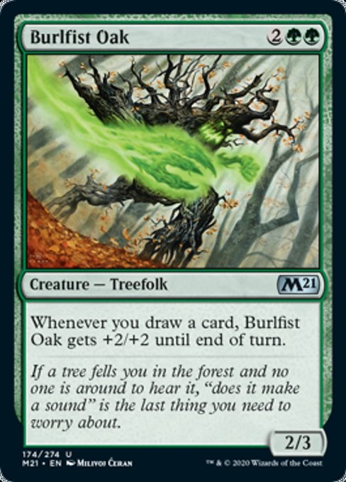 Burlfist Oak [Core Set 2021] | Gear Gaming Bentonville