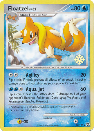 Floatzel (37/106) [Countdown Calendar Promos] | Gear Gaming Bentonville