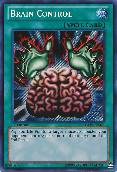 Brain Control [LCYW-EN074] Secret Rare | Gear Gaming Bentonville