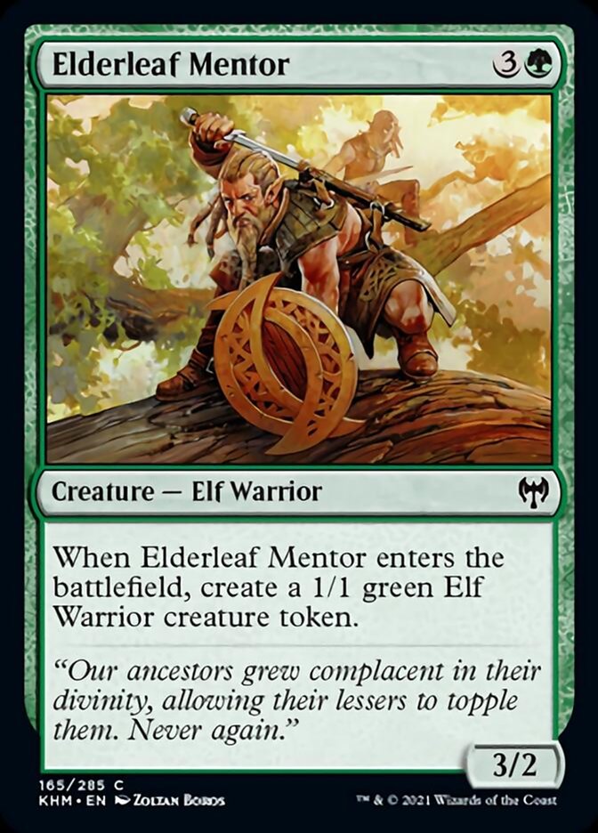 Elderleaf Mentor [Kaldheim] | Gear Gaming Bentonville