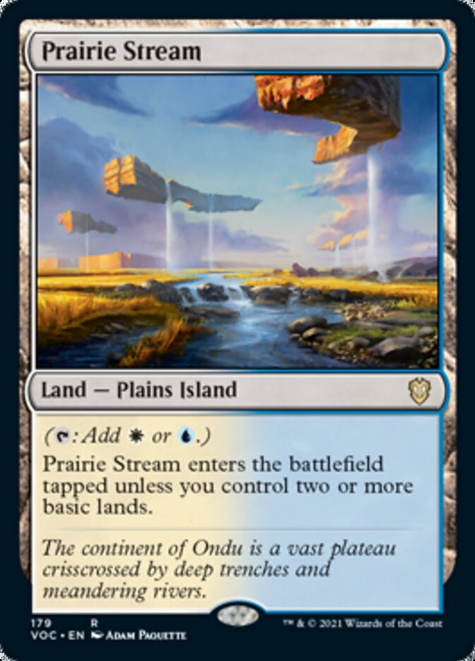 Prairie Stream [Innistrad: Crimson Vow Commander] | Gear Gaming Bentonville