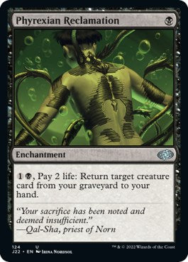 Phyrexian Reclamation [Jumpstart 2022] | Gear Gaming Bentonville