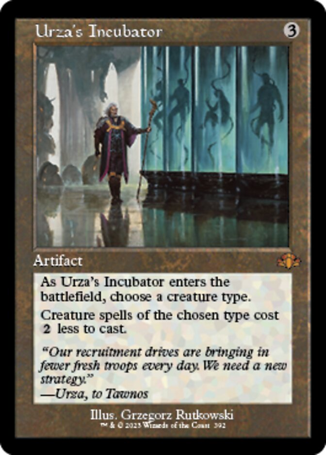 Urza's Incubator (Retro) [Dominaria Remastered] | Gear Gaming Bentonville