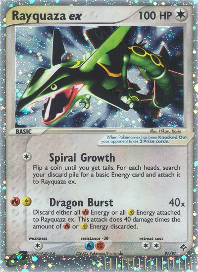 Rayquaza ex (97/97) [EX: Dragon] | Gear Gaming Bentonville