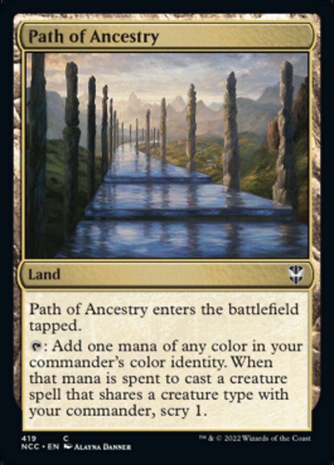 Path of Ancestry [Streets of New Capenna Commander] | Gear Gaming Bentonville