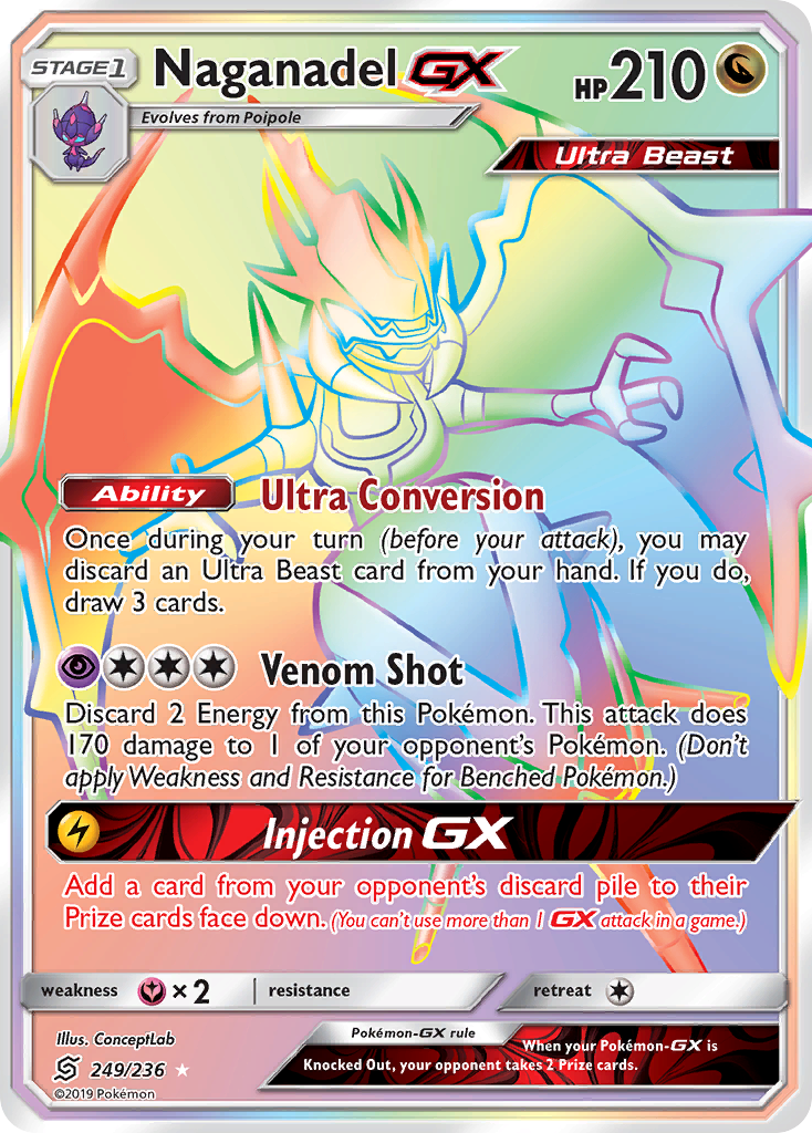 Naganadel GX (249/236) [Sun & Moon: Unified Minds] | Gear Gaming Bentonville