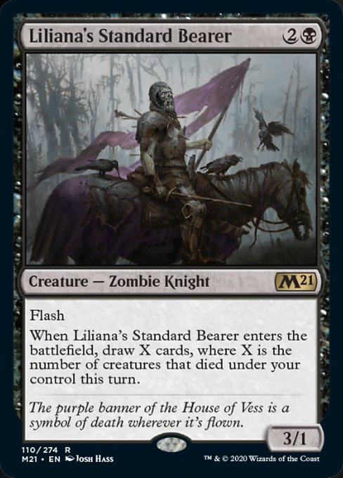 Liliana's Standard Bearer [Core Set 2021] | Gear Gaming Bentonville