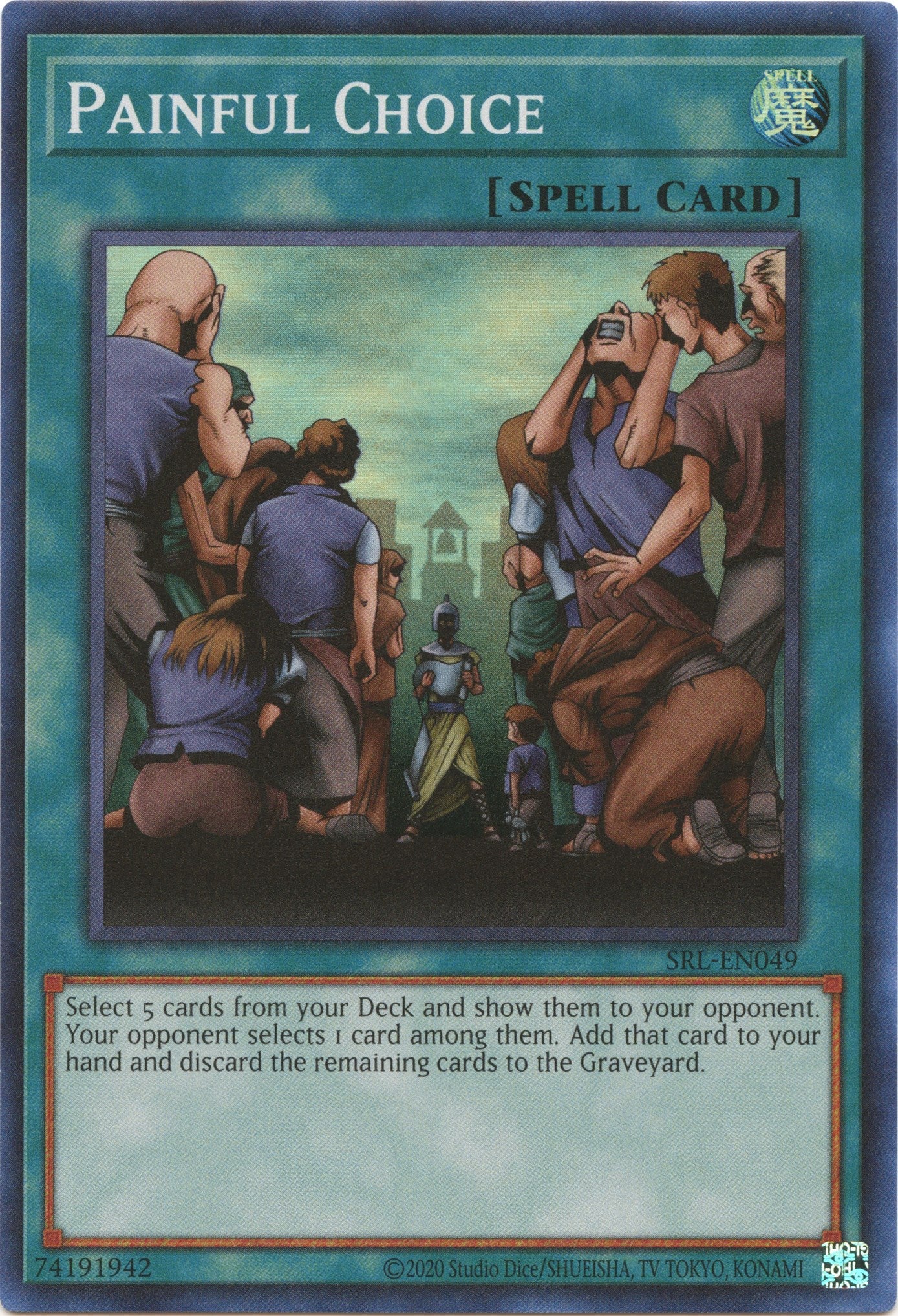 Painful Choice (25th Anniversary) [SRL-EN049] Super Rare | Gear Gaming Bentonville