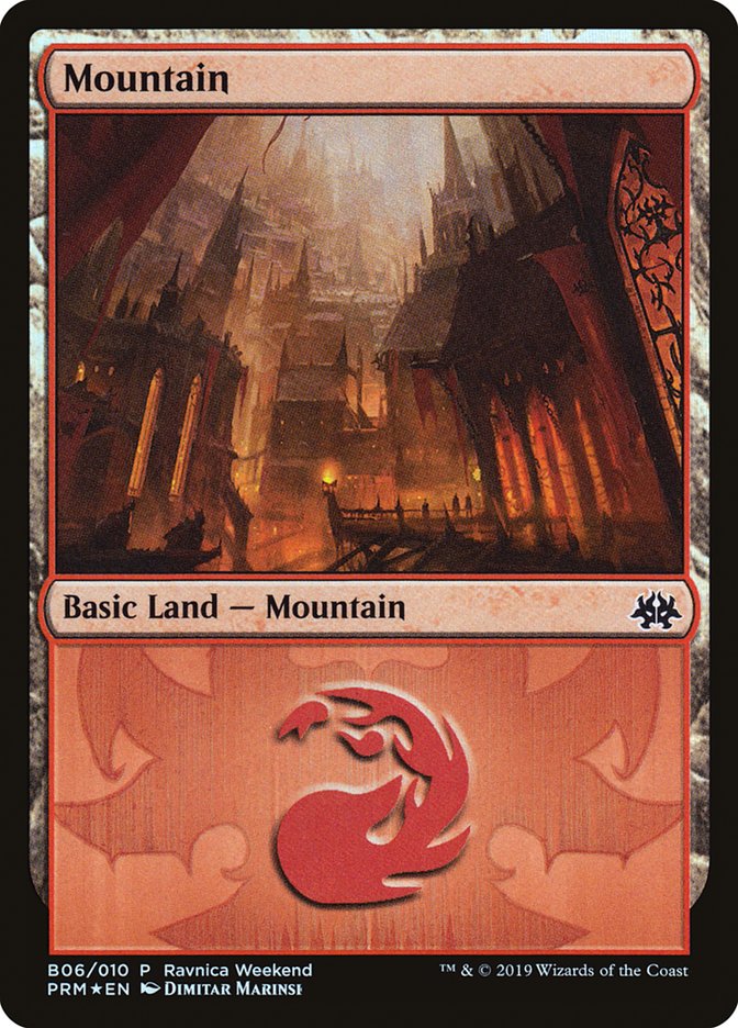 Mountain (B06) [Ravnica Allegiance Guild Kit] | Gear Gaming Bentonville