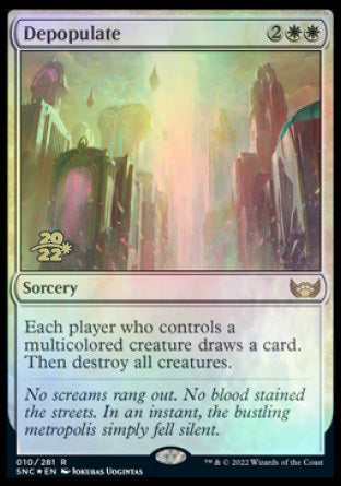 Depopulate [Streets of New Capenna Prerelease Promos] | Gear Gaming Bentonville