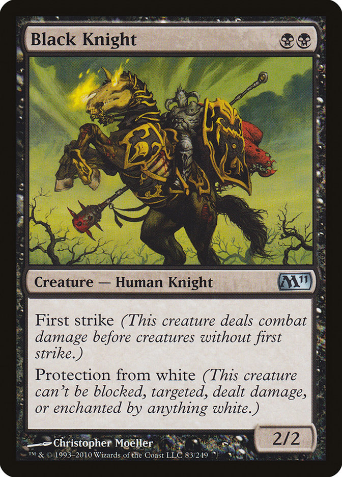 Black Knight [Magic 2011] | Gear Gaming Bentonville