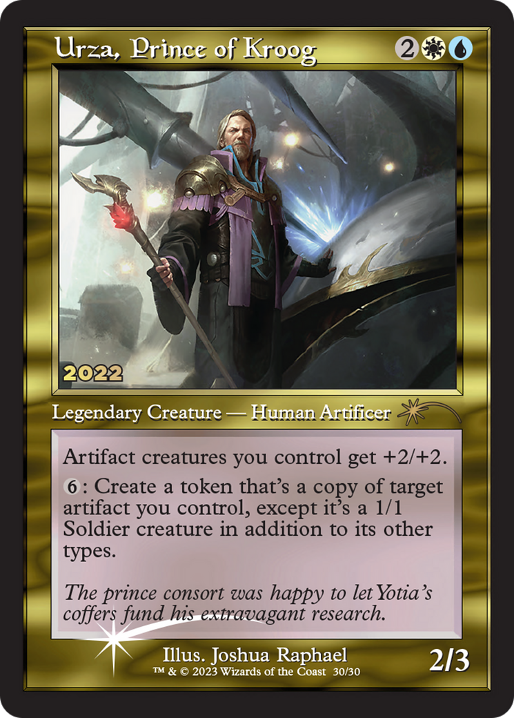 Urza, Prince of Kroog [30th Anniversary Promos] | Gear Gaming Bentonville