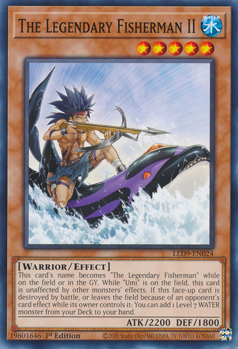 The Legendary Fisherman II [LED9-EN024] Common | Gear Gaming Bentonville