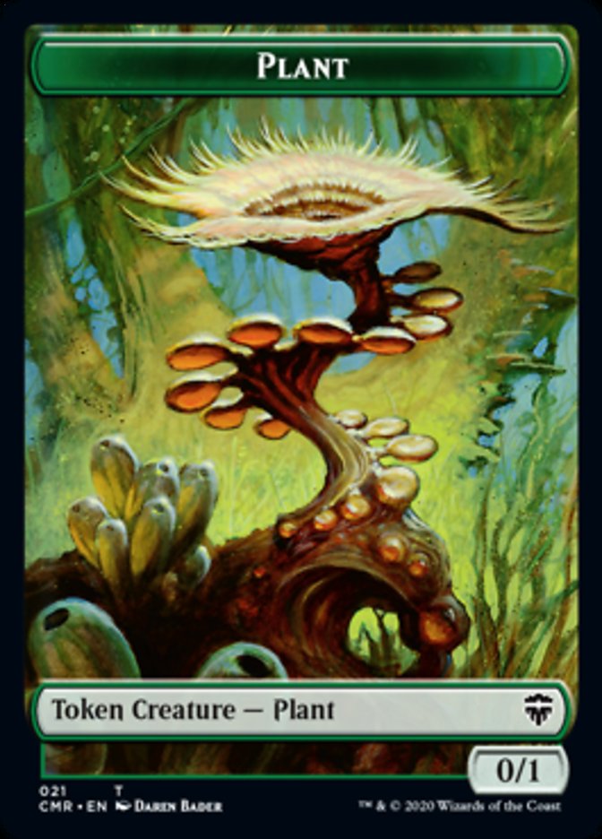 Illusion // Plant Token [Commander Legends Tokens] | Gear Gaming Bentonville