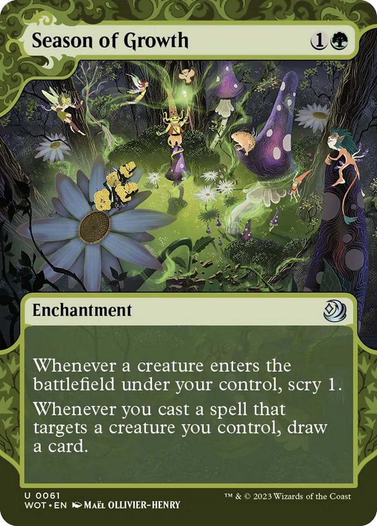 Season of Growth [Wilds of Eldraine: Enchanting Tales] | Gear Gaming Bentonville