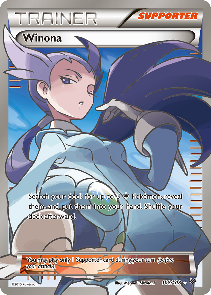 Winona (108/108) [XY: Roaring Skies] | Gear Gaming Bentonville