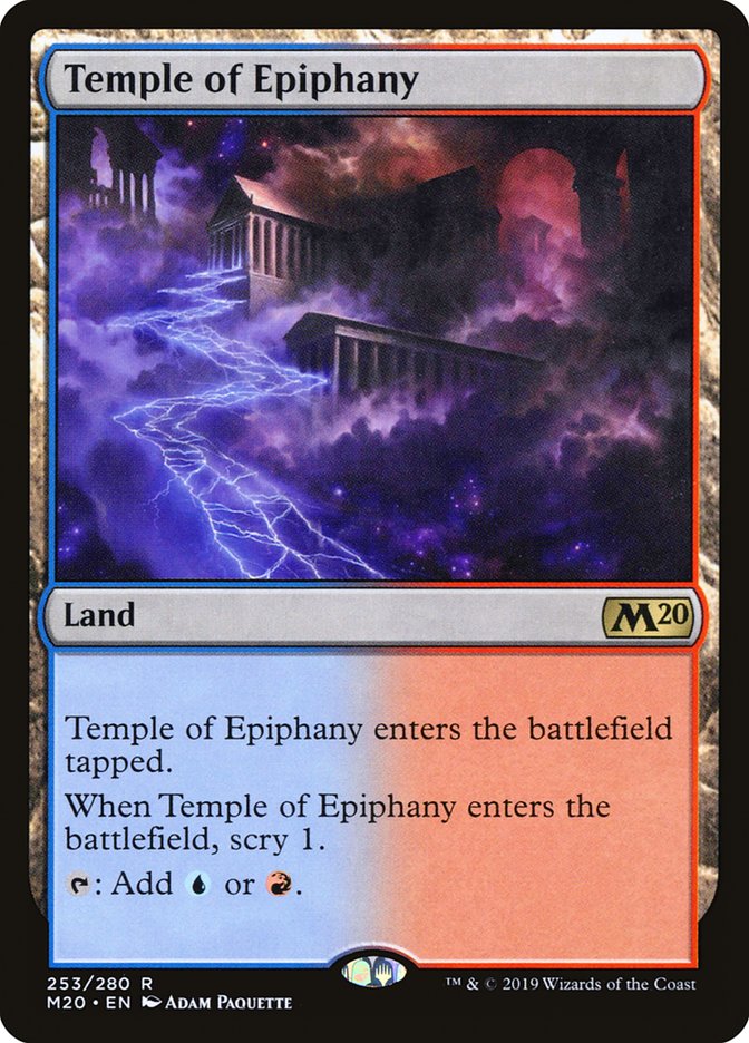 Temple of Epiphany [Core Set 2020] | Gear Gaming Bentonville