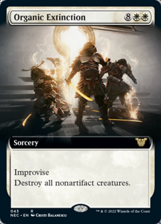 Organic Extinction (Extended) [Kamigawa: Neon Dynasty Commander] | Gear Gaming Bentonville