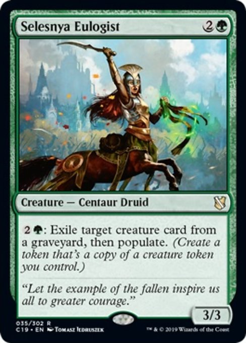 Selesnya Eulogist [Commander 2019] | Gear Gaming Bentonville