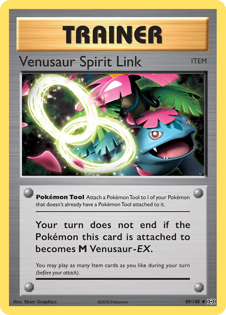 Venusaur Spirit Link (89/108) [XY: Evolutions] | Gear Gaming Bentonville