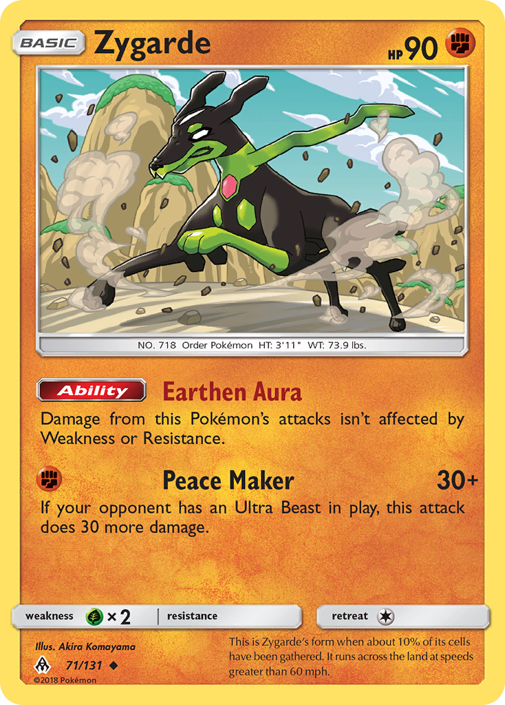 Zygarde (71/131) [Sun & Moon: Forbidden Light] | Gear Gaming Bentonville