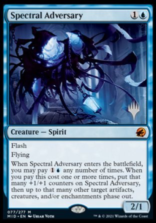 Spectral Adversary (Promo Pack) [Innistrad: Midnight Hunt Promos] | Gear Gaming Bentonville