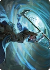 Sea Gate Stormcaller Art Card [Zendikar Rising Art Series] | Gear Gaming Bentonville