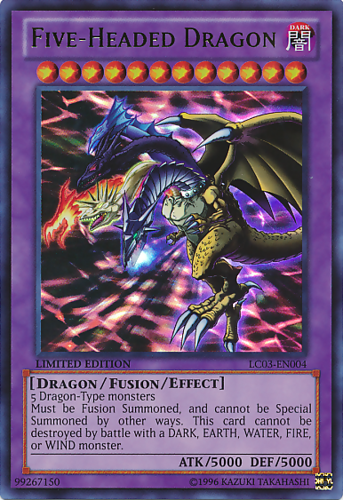 Five-Headed Dragon [LC03-EN004] Ultra Rare | Gear Gaming Bentonville