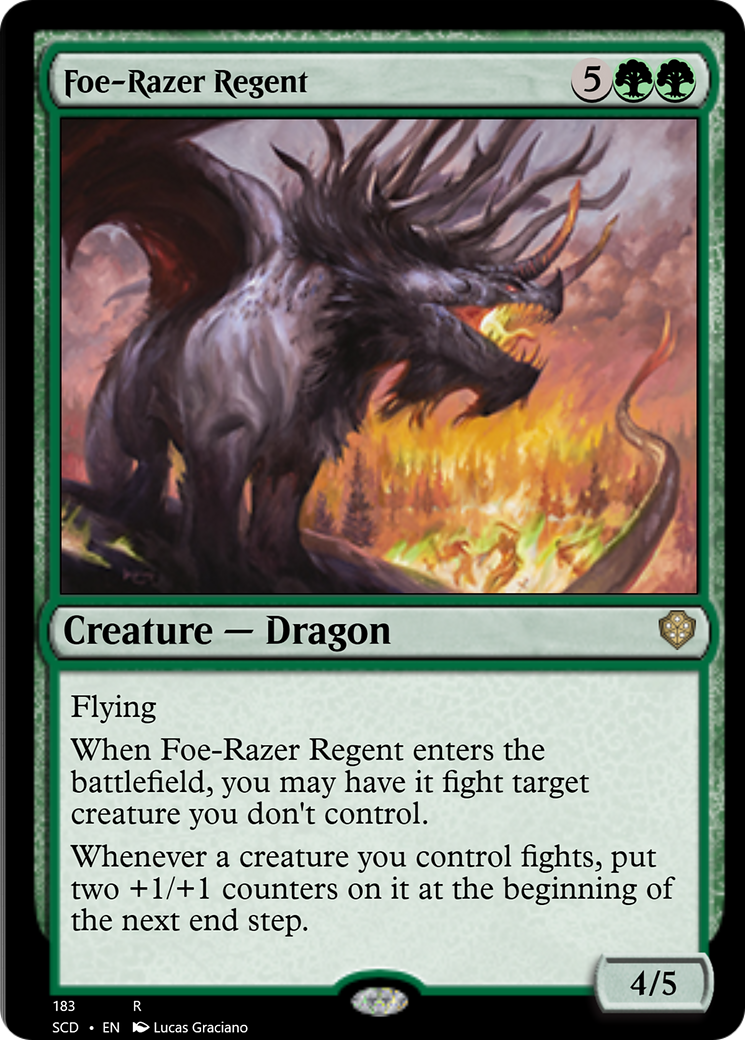 Foe-Razer Regent [Starter Commander Decks] | Gear Gaming Bentonville