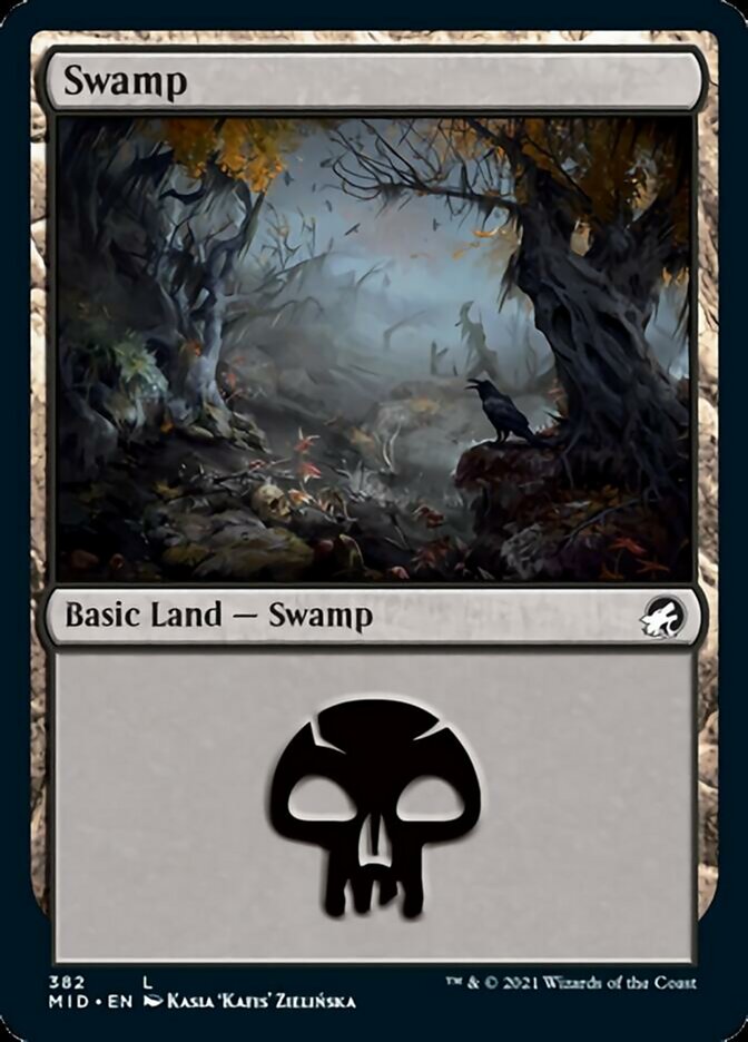 Swamp (382) [Innistrad: Midnight Hunt] | Gear Gaming Bentonville