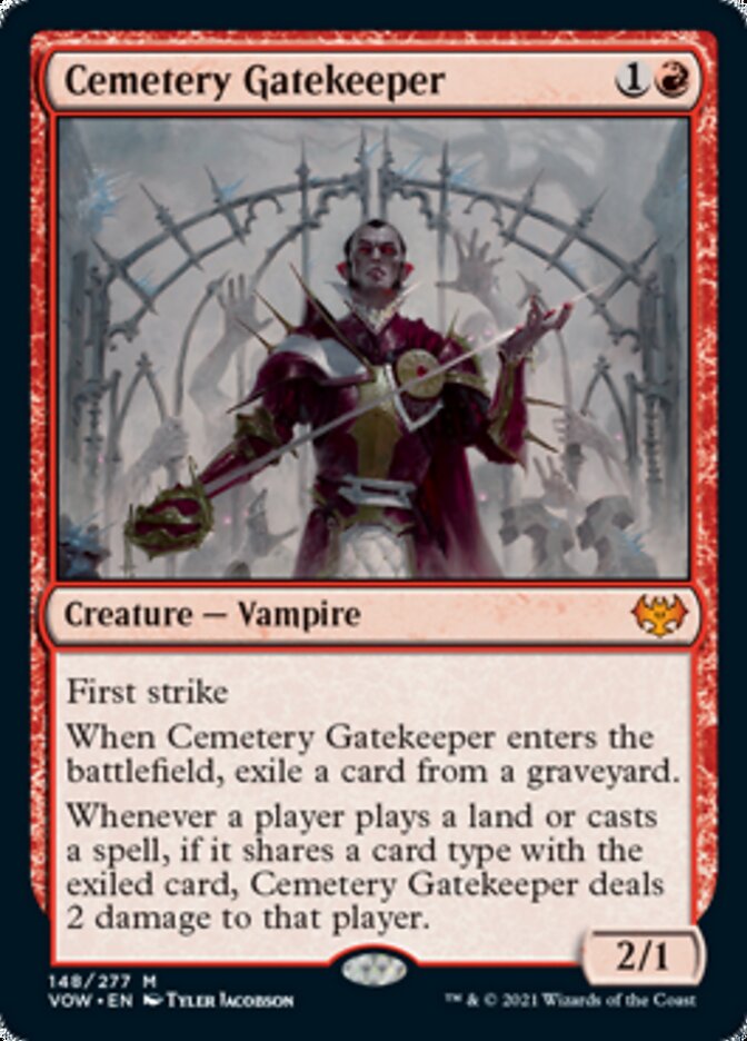 Cemetery Gatekeeper [Innistrad: Crimson Vow] | Gear Gaming Bentonville