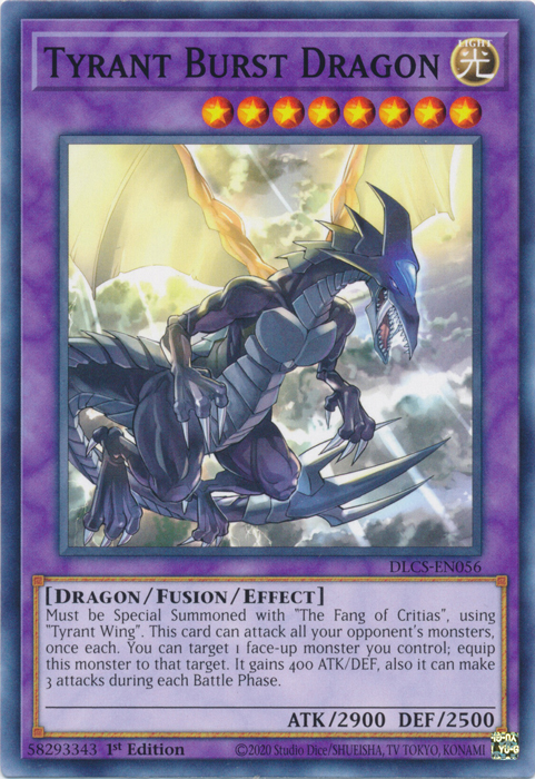 Tyrant Burst Dragon [DLCS-EN056] Common | Gear Gaming Bentonville