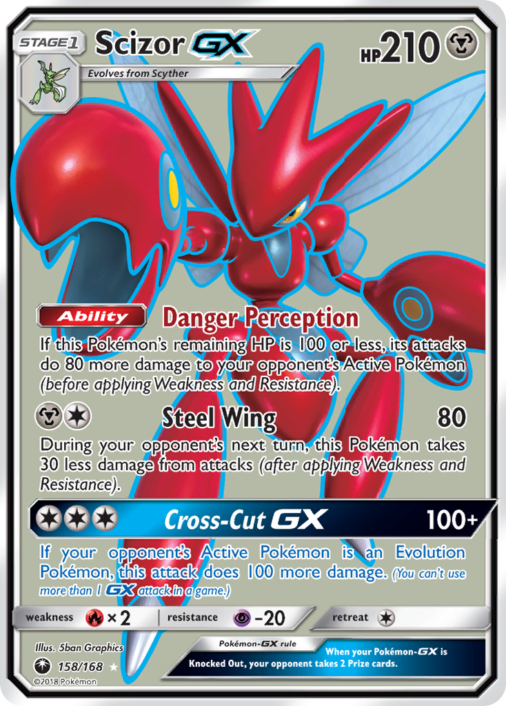 Scizor GX (158/168) [Sun & Moon: Celestial Storm] | Gear Gaming Bentonville